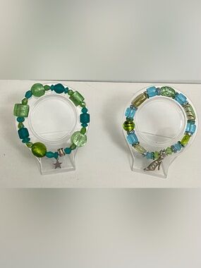 NEW Assorted glass bead bracelets
